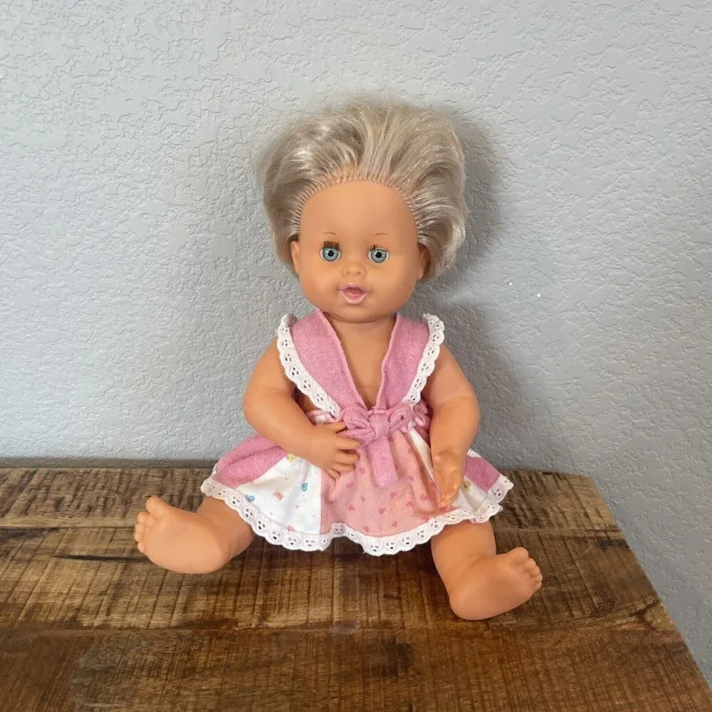 Vintage 1989 Ideal Rub-A-Dub Dolly 16